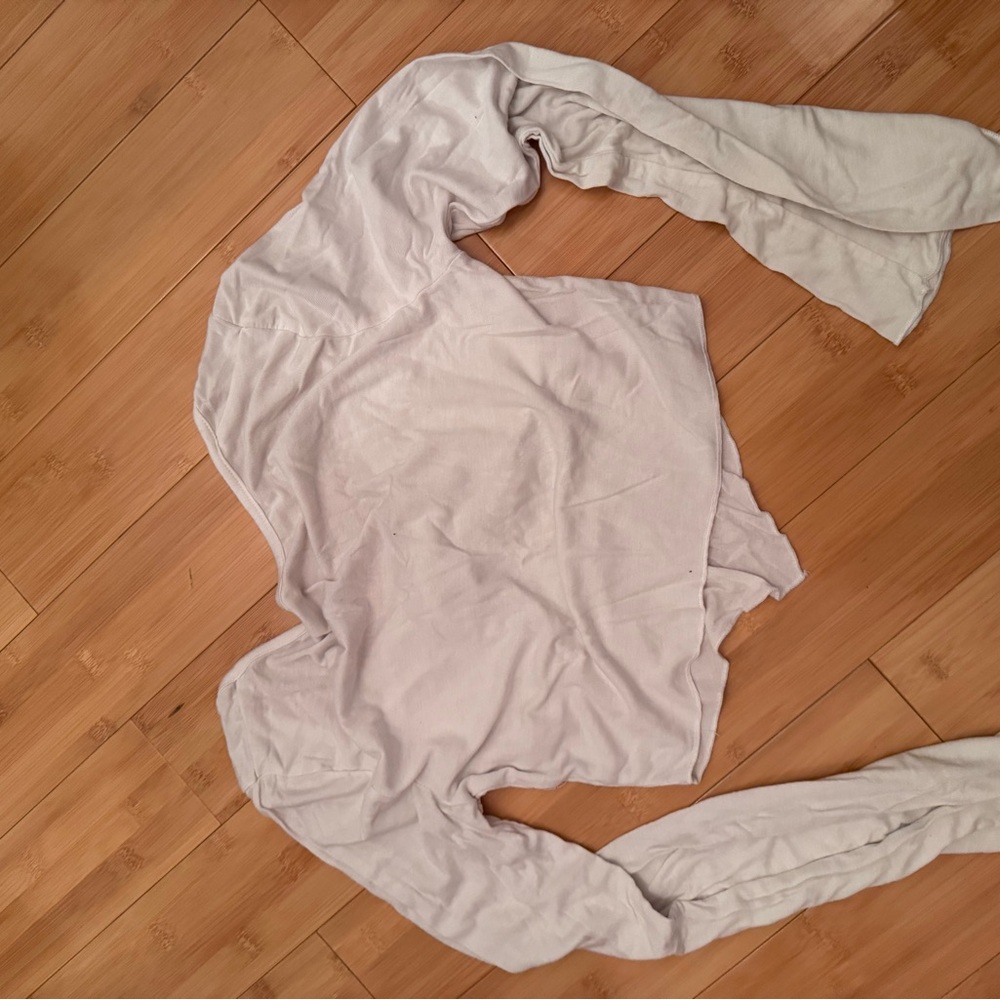 White Long Sleeve Top